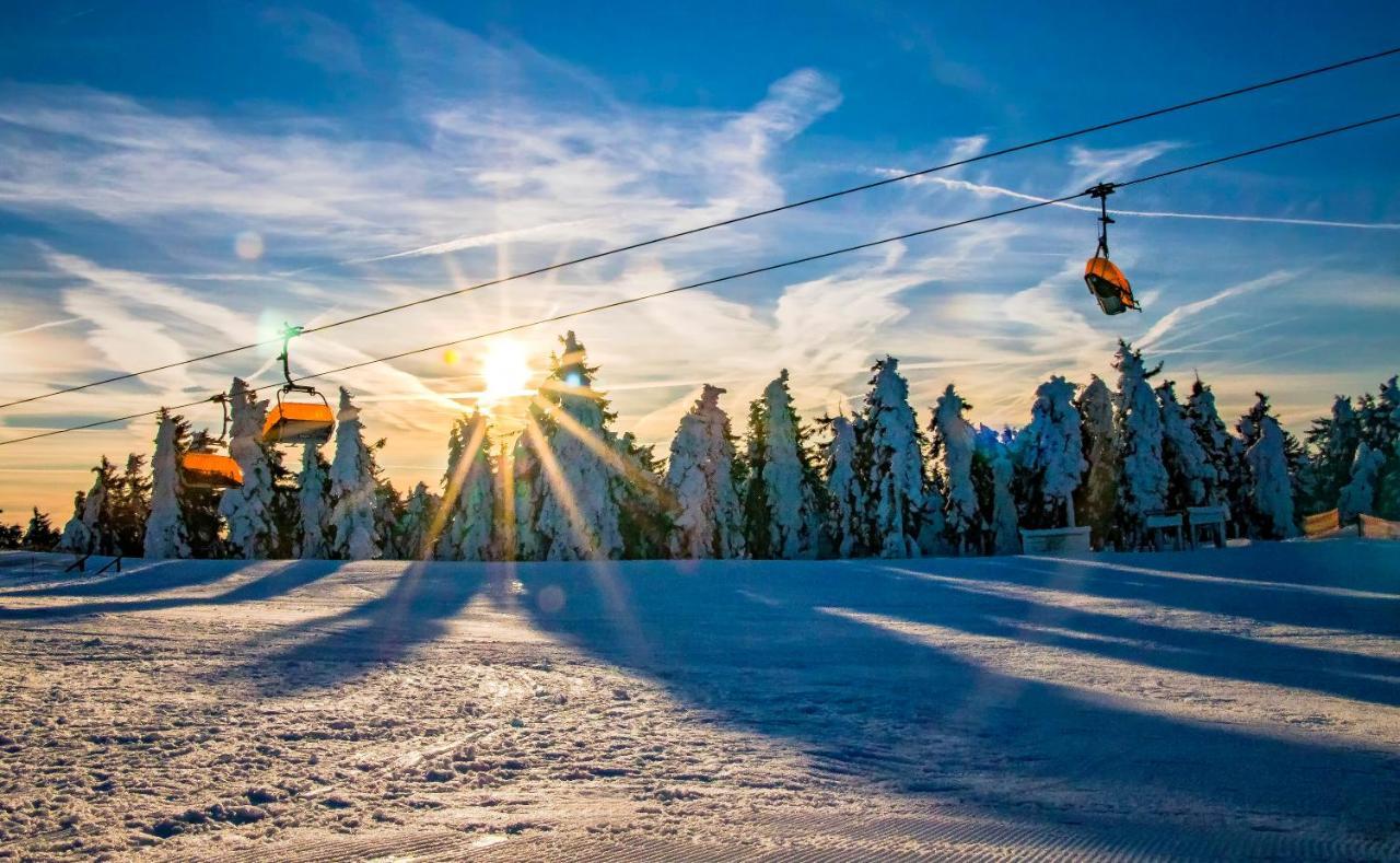 Mountain Apartment Klinovec Atomic Лоучна-под-Кліновцем Екстер'єр фото